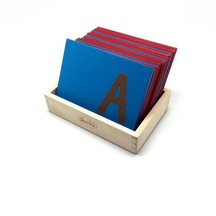 Skola Toys Sandpaper Tracing Upper Case Capital Letters