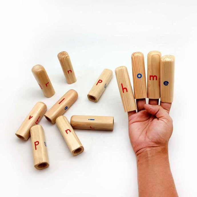 Skola Toys Alphabet Finger Puppets - Form words