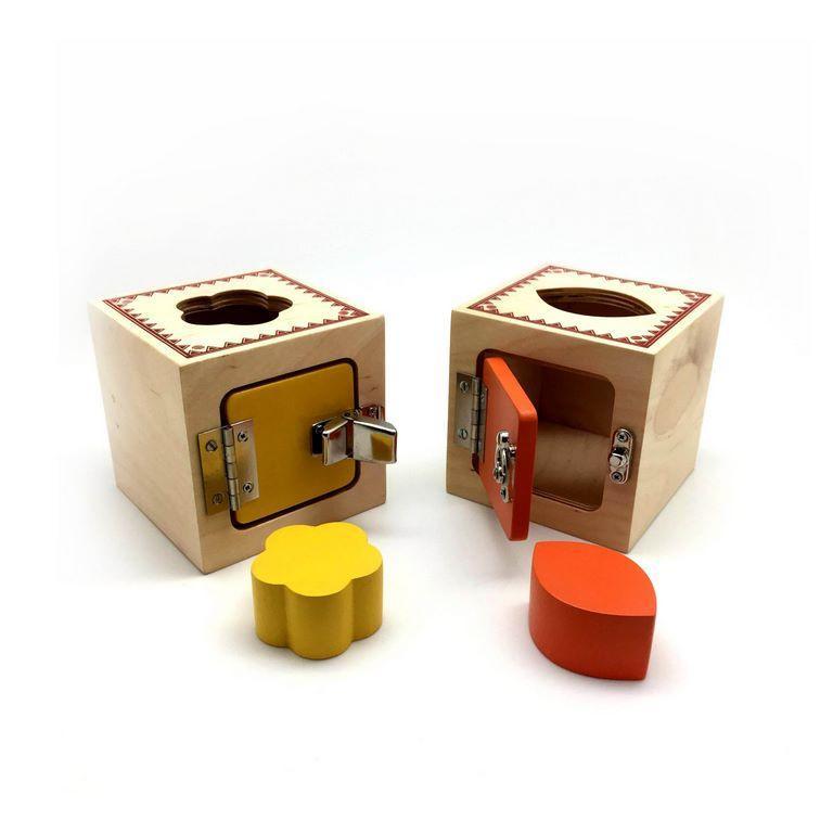 Skola Toys Geometry Lock Boxes